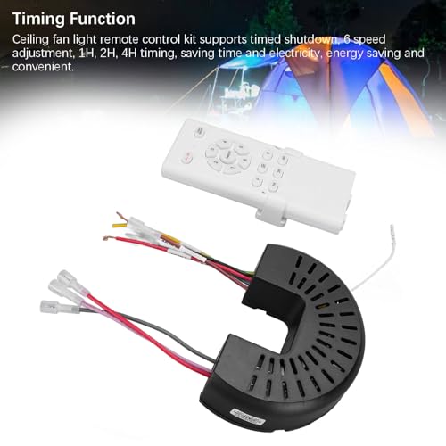 Kit Télécommande Universelle Ventilateur de Plafond avec Récepteur de Remplacement