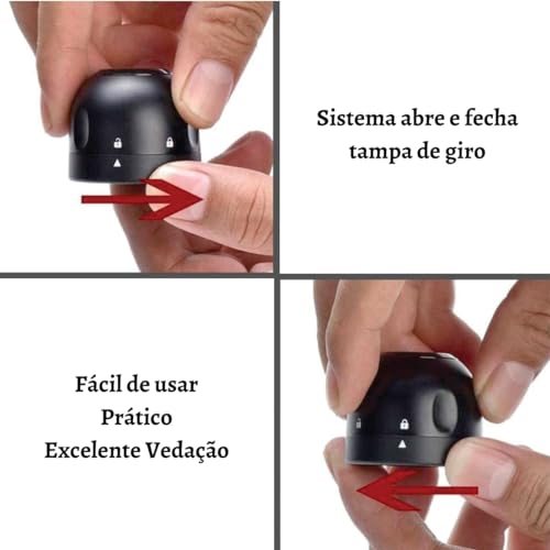 Tampa Pressão Hermética Rolha Á Vácuo Linha Premium Reutilizável Para Garrafa de Vinho Espumantes Ch
