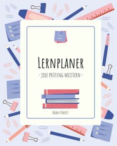 Lernplaner: Klausurenplaner für Schüler, Studenten & Auszubildende - Prüfungen meistern in Schule & Studium - Struktur schaffen, To do, Notenübersicht, Monatsplaner
