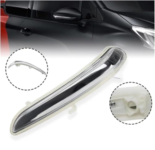 Intermitente del espejo Peugeot 208 luz indicadora lado izquierdo 2012 a 2017 4