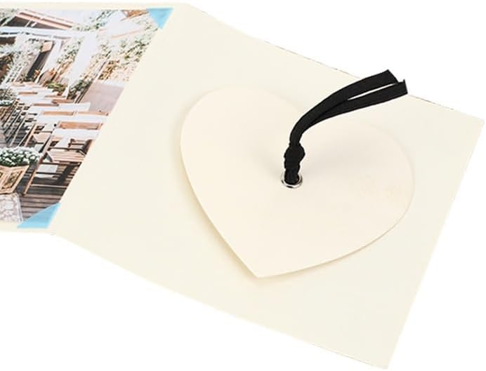 Cover DIY Text Hand Pull Paper Folding Accordion Postcard Memorial Album