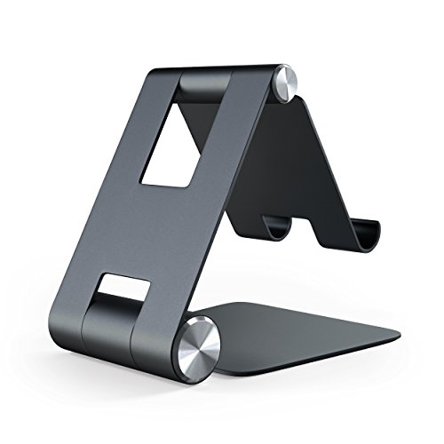 SATECHI R1 Tablet Ständer, Faltbar & Verstellbar, bis 13 Zoll, Schwarz – Ansicht 3