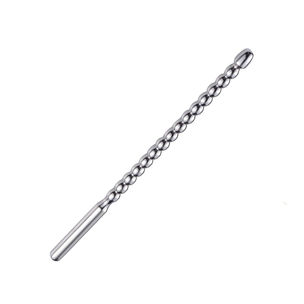 Plug uretrale Perline in acciaio inossidabile Plug dilatatore del pene Sonde uretrali Masturbazione maschile per principianti e professionisti Roluck