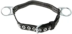 Miller by Honeywell 124N/LBK Double D-Ring Lined Body Belt with 1-3/4-Inch Webbing, Large, Black