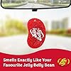 Jelly Belly 3D Car Air Freshener, 30 Day Lasting Fragrance, Red Hanging Glitter Gel Car Scent Accessory - Jewel Very Cherry 6 Pack #2