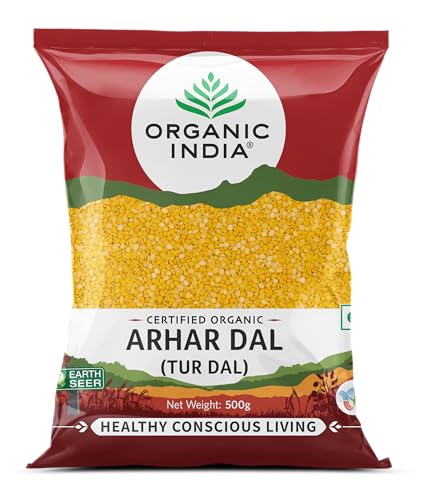 Image of ORGANIC INDIA Organic Arhar Dal(Tur Dal) 500g