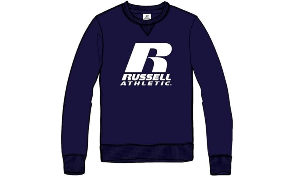 Russell Athletic A00701-NA-190 R CREWNECK SWEAT Sweatshirt Men's NAVY Size S