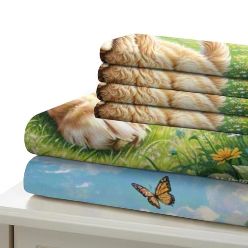 Parure de lit Cocker Spaniel américain pour décorer une chambre d'ado dynamique