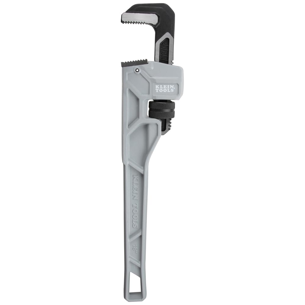 KLEIN TOOLS 68225 18-Inch Cast Aluminum Pipe Wrench