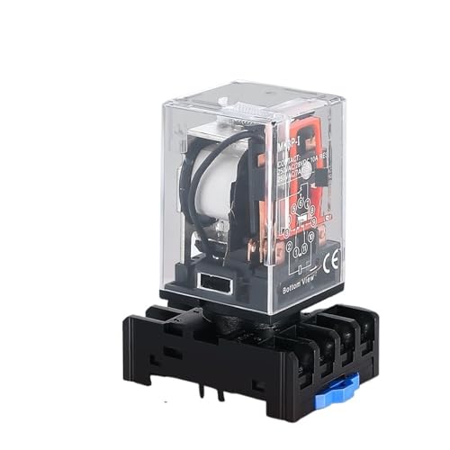 Relais intermédiaire MK2P-1 avec socle PF083A pour armoire électrique