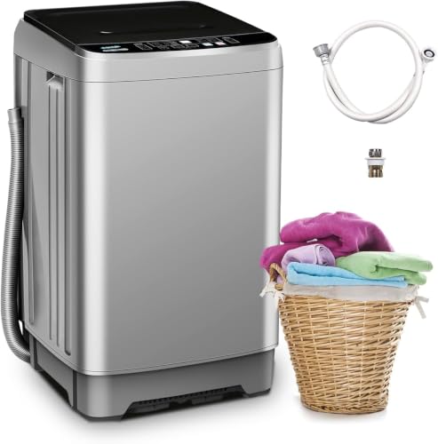 Image of Portable Washing Machine Full Automatic 17.7lbs Small Washing Machine