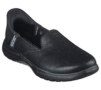 Skechers Women's Hands Free Slip-Ins: On-The-Go Flex Sneaker, Captivating - Black/Black, US 7.5