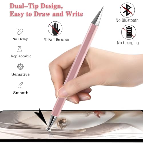Caneta Stylus universal 3 em 1 para tela sensível ao toque, caneta Stylus capacitiva de alta sensibi