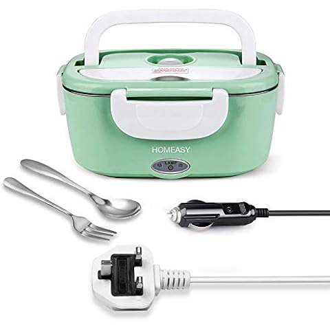Homeasy Electric Lunch Box with Dual Use Cover