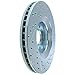 StopTech 227.33096R Select Sport Drilled and Slotted Brake Rotor; Front Right