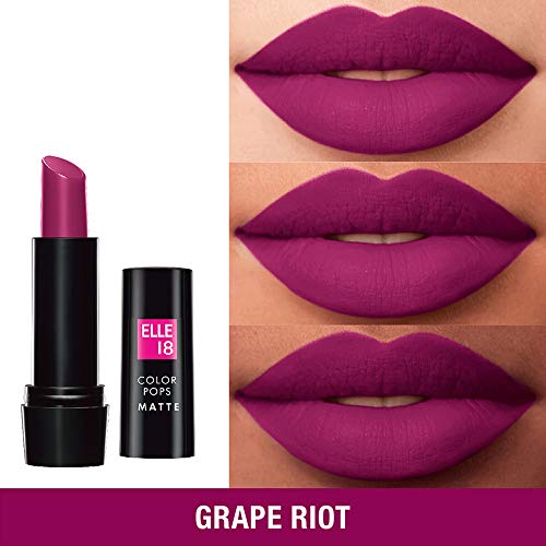 Image of Elle18 Color Pop Lip Color, Grape Riot (Matte)