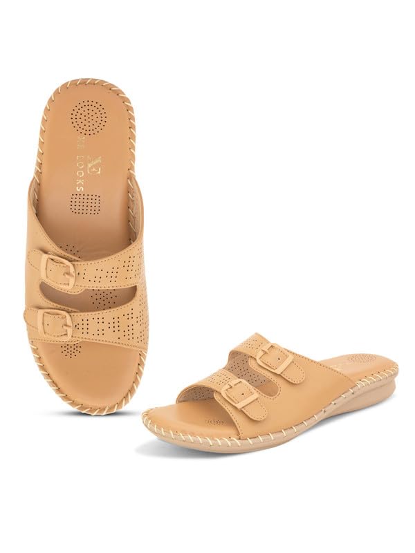 Image of XE Looks Doctor Ortho, Comfortable & Trendy Slippers For Women & Girls | Lightweight, Soft Cushion Footbed for Walking, Working,Good for Knee & Foot Pain