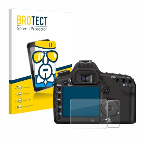 BROTECT Protector Pantalla Cristal para Canon EOS 5D Mark II Protector Vidrio   [Dureza 9H, Anti Arañazos]