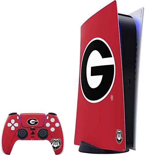 Skinit Decal Gaming Skin Compatible with PS5 Digital Edition Bundle - Officially Licensed University of Georgia Bulldogs Logo Design