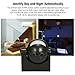 Tassteen AC 110V-240V PIR Infrared Motion Sensor Switch 180 Degree Motion Detection Delay Time Adjustable Waterproof Black