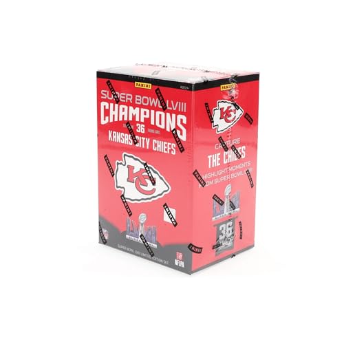 2024 Kansas City Chiefs Super Bowl LVIII 58 Champions Panini Limited Edition Trading Card Set (36 Cards)