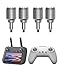 LKTOP 2 Pairs Controller Stick Replacement Joystick for DJI 𝗥𝗖 𝗣𝗿𝗼, 𝗙𝗣𝗩 𝗥𝗲𝗺𝗼𝘁𝗲 𝗖𝗼𝗻𝘁𝗿𝗼𝗹𝗹𝗲𝗿 𝟮/𝟯, Thumb Rocker for DJI Mini 3 Pro, Air 2S, Mavic 3/Pro/Classic/Cine, Avata/2, FPV