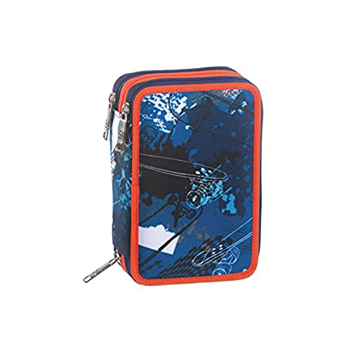 SJ GANG STYLE JAM GANG Ast.3 Zip Sj Gang Sj Ever Skate Boy AST.3 ZIP SJ GANG SJ EVER SKATE BOY, Unisex bambini, Blu/Rosso, Taglia unica