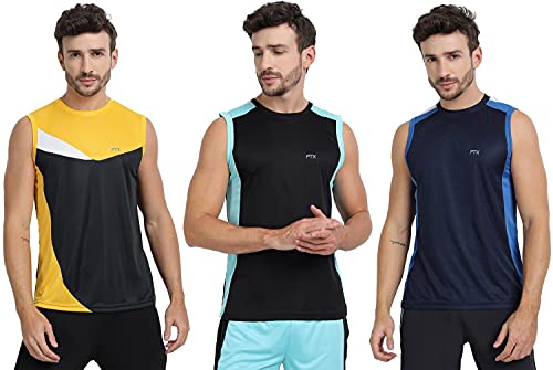 Image of FTX Men's Solid Regular Fit T-Shirt