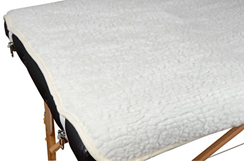 MASSAGE-EXPERT Vlies-Auflage für Massageliegen, extrawarm,...