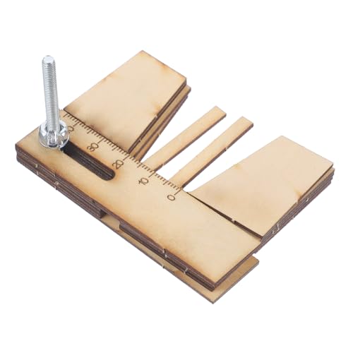 Yardwe Wooden Mooring Tool for DIY Projects Assist Device with Scale Display Compatible with Classic Sailing Models Compact Lightweight Design for Easy Handling