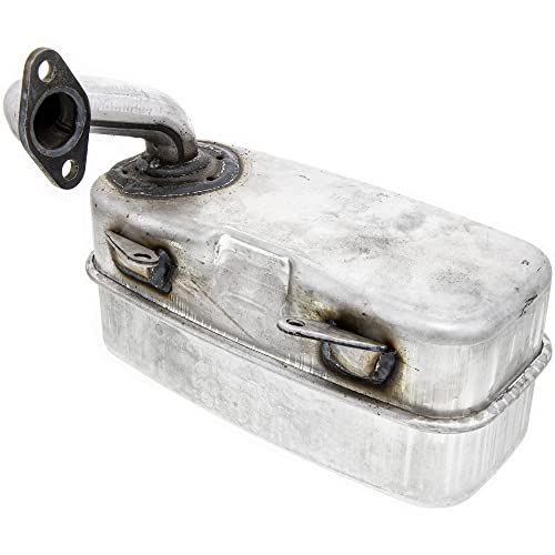 MTD 951-11022A Single Exhaust Muffler for Troy-Bilt White Outdoor Yard-Man Horse Bronco Tuffy Thouroghbred 2000 2200