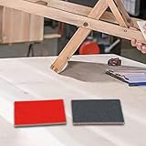 Yuanpgky Schleifschwamm-Set, Körnung 180–2500, flexibler Schaumstoff, doppelseitige Schleifpads für Nass- und Trockenanwendung, wiederverwendbare Schleifpapierschwämme für Holzmöbel (Körnung 180), 20