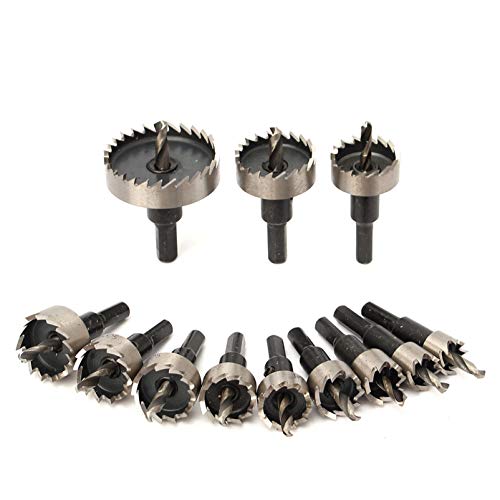 Set de 12 brocas HSS para metal y acero inoxidable miniatura 7