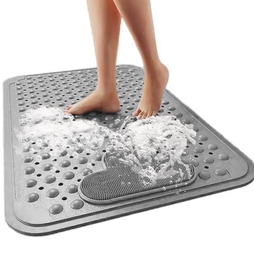 Opiniones y reviews de Alfombrillas de baño - 5 favoritos. 47 Alfombrilla para Baño Antideslizante 70 x 40 cm Tapete de Baño para Ducha Masaje de Pies Tapete para Regadera con Ventosas y Orificios de Drenaje Alfombrilla para Bañera de...
