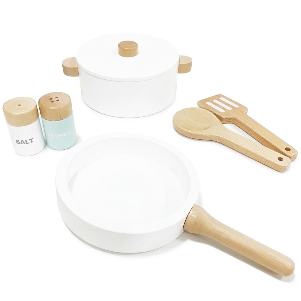 Sweet Little Chef 鍋＆フライパンセット P&P 木製ままごと