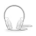 Beats EP Wired On-Ear Headphones - Battery Free for Unlimited Listening, Built in Mic and Controls - White