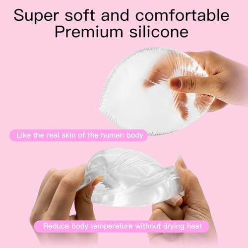 Silicone Bra Inserts-Clear Gel Push Up Breast Pads - Bra Padding Bust Enhancer Bust Push up Pads Swimsuit3