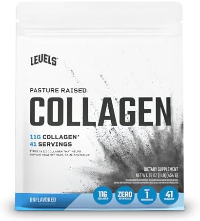 Levels Collagen Peptides, No Artificial Ingredients, 11G of Colla...