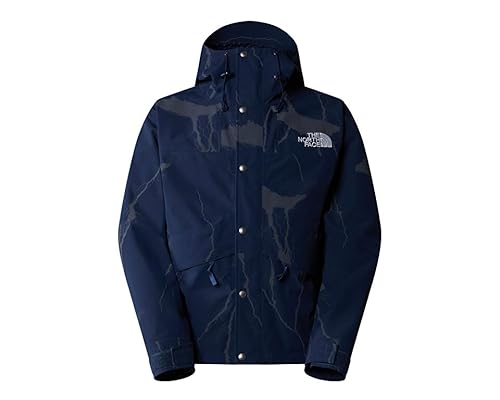 The North Face 86 Novelty Mountain Chaqueta Summit Navy TNF Lightening Reflective Print 3XL