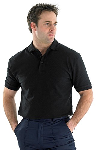 Beeswift Click Premium Pk Short Sleeve Polo Shirt Black 4XL CPPKSBL4XL - 2