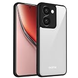 Lucyliy Case Compatible with Realme P3 Ultra Phone Case Frosted Anti Fall 2 in 1 Integrated Design Black
