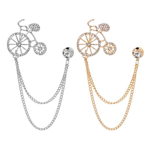 Spilla da bici con diamanti: design fantastico e meraviglioso per le donne, spilla da bici per vestiti