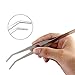 12.5-30CM Stainless Steel Elbow Tweezers First Aid Kit Accessories Succulents Tweezers New Industrial tweezers(10cm)