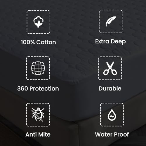 Protège-matelas doux et confortable matelassé de qualité Invading