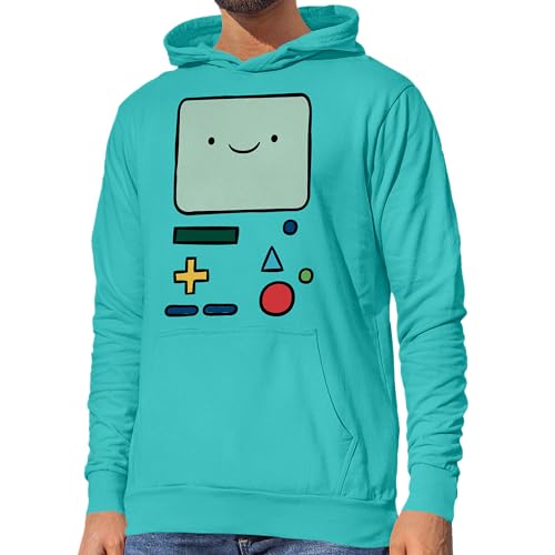 WARNER BROS Adventure Time Bmo Big Face Hooded...