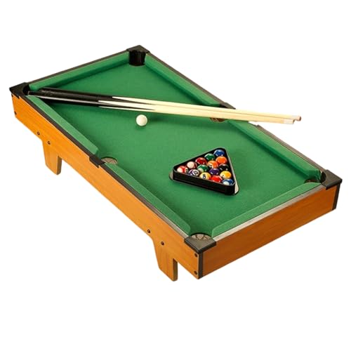 Table de billard compacte en bois pour dortoir et petits espaces de vie