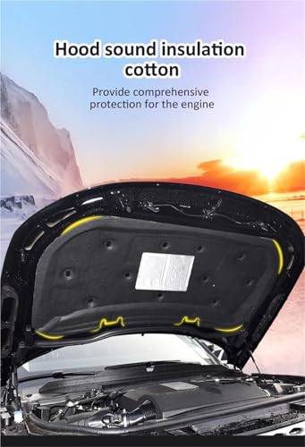 Coussinet d'isolation phonique isolant capot chaud BMW G20 - 4