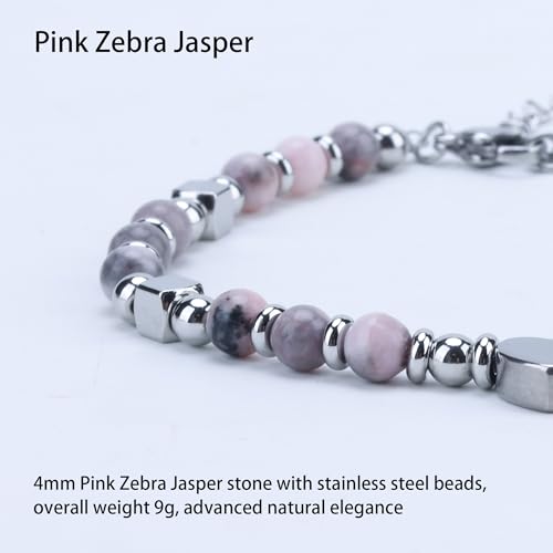 Image of Tiny Bead Bracelets for Women, Unique Birthday Gifts for Women Teens | Inspirational Heart Beaded Bracelet for Daughter, Friends, Bestie, Granddaughter Jewelry Trendy Stuff