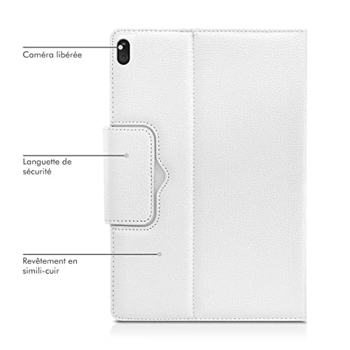 Étui Clavier Azerty Bluetooth Lenovo Xiaoxin Pad 2024 11 Pouces Simili cuir - vue 4