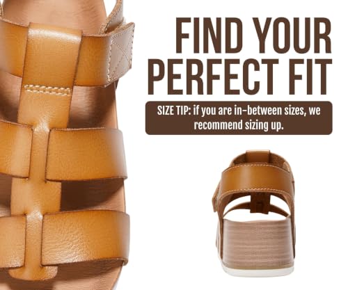Image of Project Cloud Platform Sandals Women - Strappy Wedges with Comfortable Plush & Soft Insole - Lightweight & Non Slip Platform Sandals for Women 2026